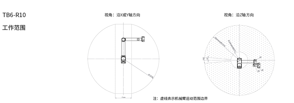 泰科智能TB6-R10协作机器人