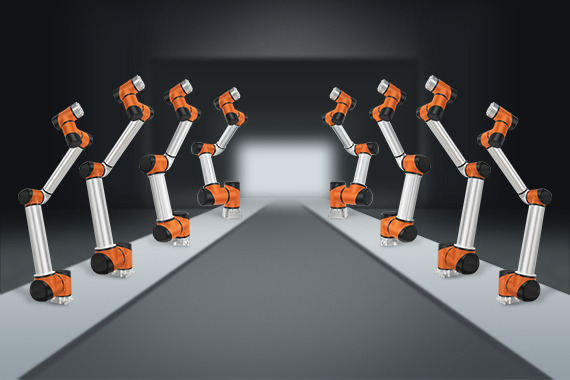 Why are co-robots more suitable for smart factories?