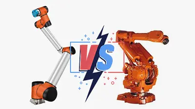 What are the differences between co-robot and traditional industrial robots?