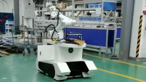 Roboticarm+AGV:Human-machineintegrationisthenewdirectionoffuturede...