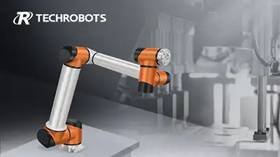 Working principle of industrial robotic arm