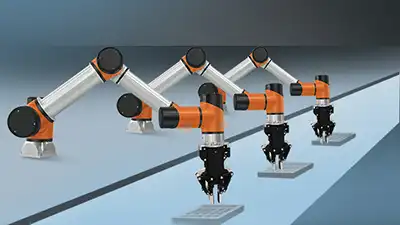 Application exploration of co-robots in clothing, construction, new retail and other fields
